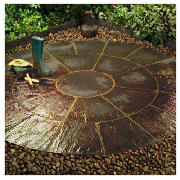 Circle Patio Kit Cornish Slate