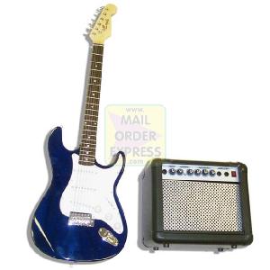 Electric Guitar With Amp