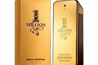 1 Million Eau De Toilette Spray 200ml