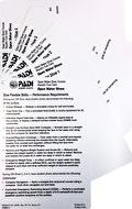 PADI, 1192[^]2208 Open Water Aquatic Cue Cards