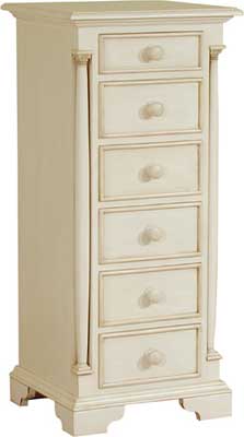 CHEST OF DRAWERS 6 DRAWER SLIMBOY