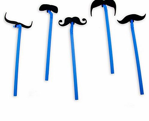 PALADONE moustache straws