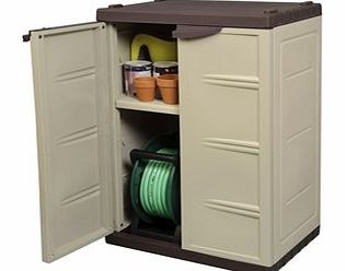 Lockable Compact Garden Cabinet