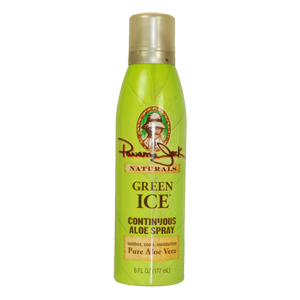 Green Ice Aloe Spray.