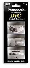 Digital Mini DV 60 Minute ~ 3 PACK ~ NEW Metal Series