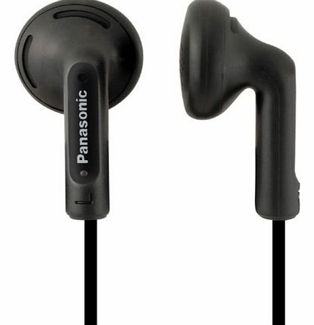 RP-HV108E-K Stereo Inside Earphones in Black with Volume Control.