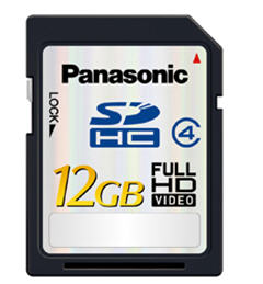 RPSDM12GE1K 12GB SDHC MEMORY CARD