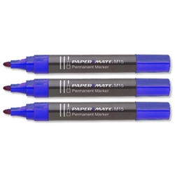 Permanent Marker M15 Bullet Tip Blue