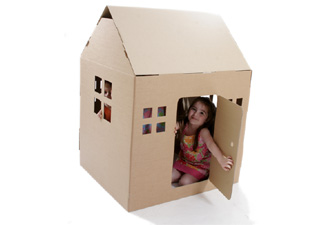 Cardboard Play House