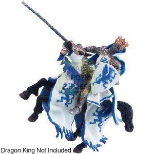 Papo Dragon Horse Blue