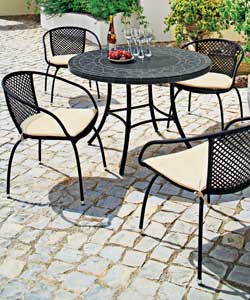 Mosaic 4 Seater Patio Set