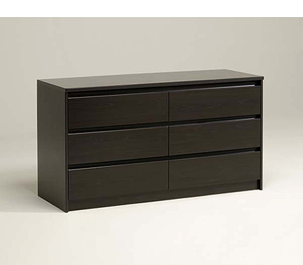 Lishman 6 Drawer Chest in Wenge