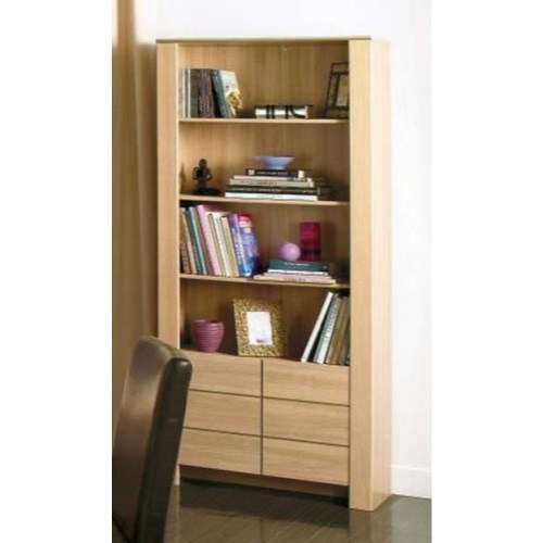 Parisot Meubles Parisot Nolita Bookcase in Bruges Oak