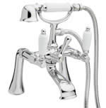 Georgian Bath Shower Mixer Tap and Kit