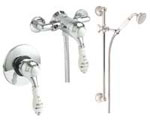 Victorian Manual Mixer Shower and Kit