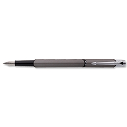 Facet Fountain Pen Dark Grey