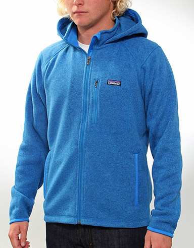 Better Sweater Zip knit hoody - Lagoon