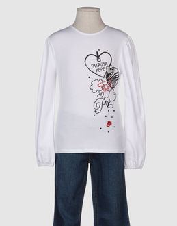 TOPWEAR Long sleeve t-shirts GIRLS on YOOX.COM