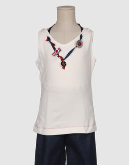 TOPWEAR Sleeveless t-shirts GIRLS on YOOX.COM