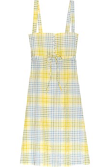 Calogero plaid dress