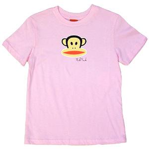 Paul Frank Childrens Small Paul Julius/Kids Tee Pink