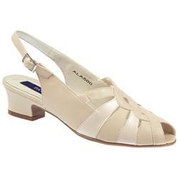 Female Ala500 Other/Leather Lining Comfort Sandals in Beige Multi, Metallic, NAVY MULTI