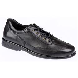 Male AKSU1102 Leather Upper Lace Up in Black, Tan