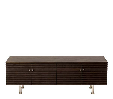 Panorama 4 Door Sideboard in Mahogany