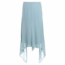 Teal soft skirt