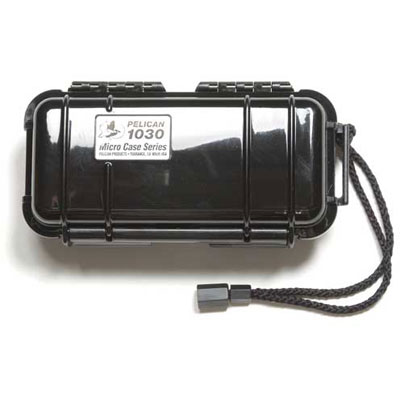 Peli 1030 Microcase Black with Black Liner