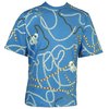 Laces Laced Up T-Shirt (Blue)