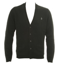 Black Button Fastening Cardigan