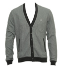 Green Button Fastening Cardigan