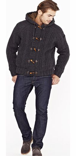 Schott Zip Cable Mens Cardigan