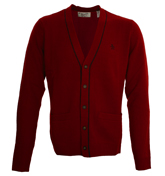 Strawberry Button Fastening Cardigan