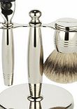 Nickel Shaving Set