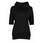 People Tree 3/4 Sleeve Cowl Neck Top - Black