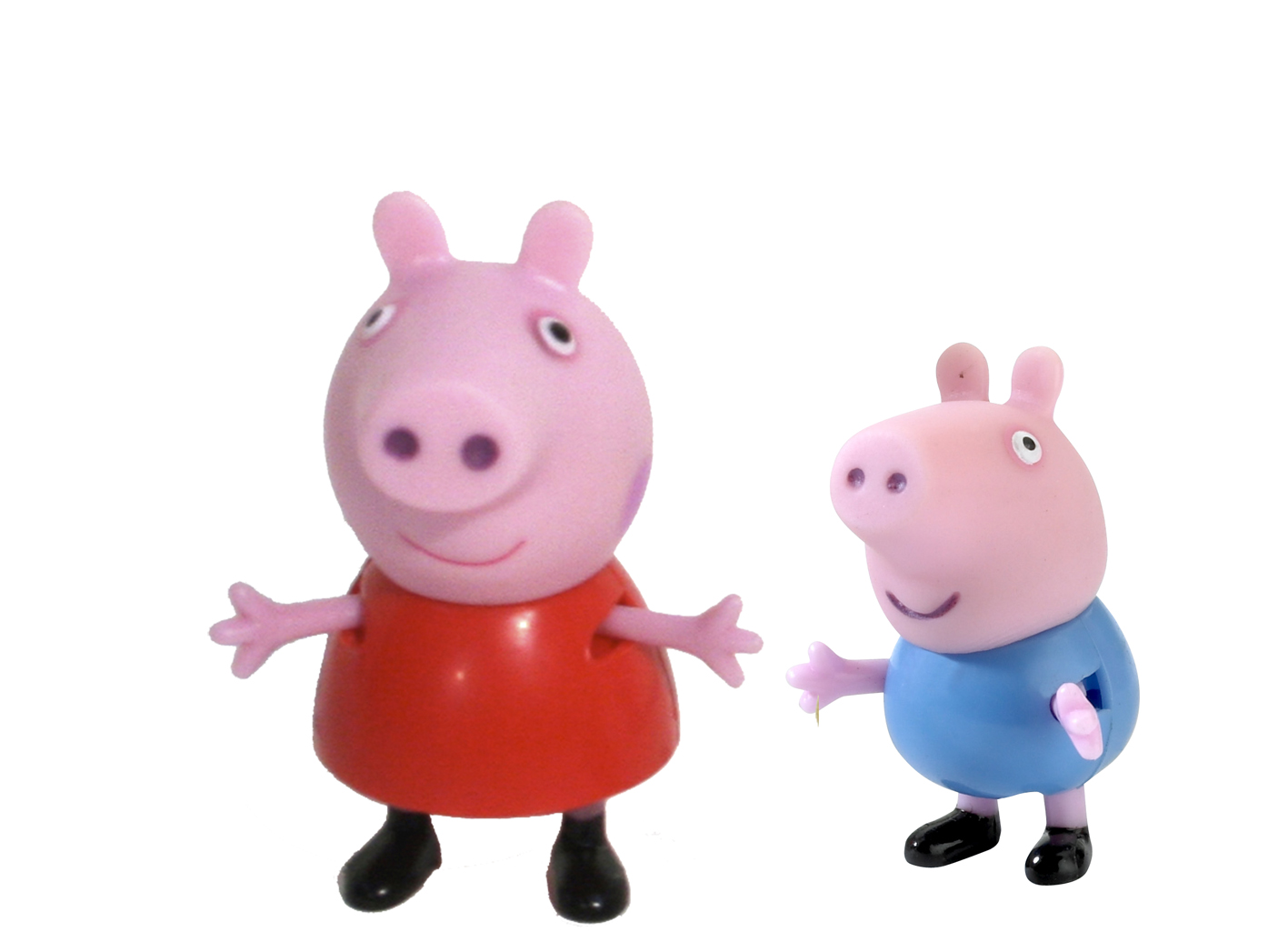 Peppa Twinpacks - Peppa Red and George Blue