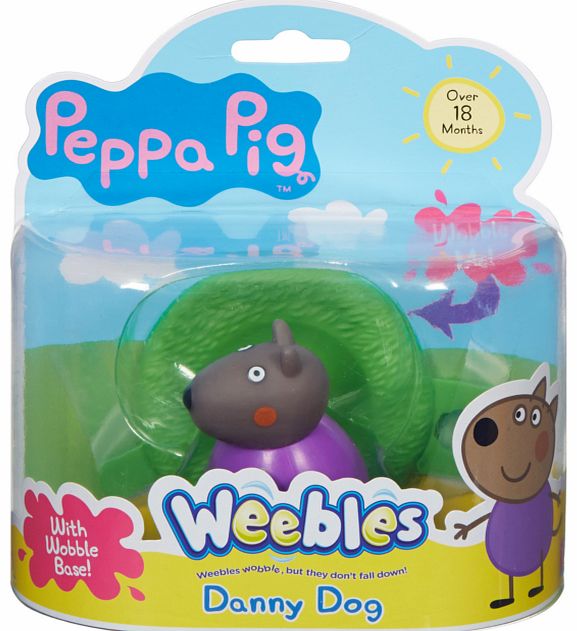 Weebles Figure & Base - Danny Dog