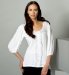 3/4 Sleeve Chiffron Petal Blouse