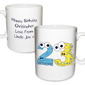 Personalised Adult Monster Mug