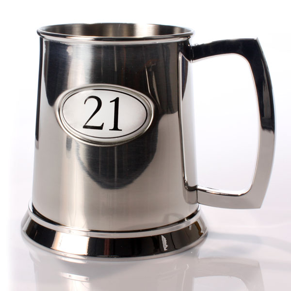 Age 21 Pint Tankard