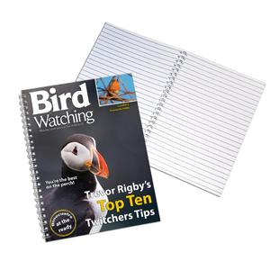 Personalised Bird Watching - A5 Notebook