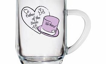 Butterfly Hats Wedding Tankard