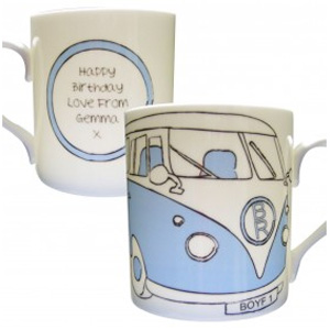 Camper Van Mug - Blue