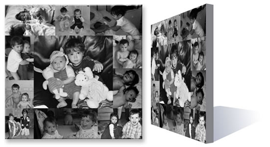 Canvas Photo Montage