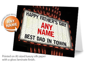 Card - Best Dad In Town