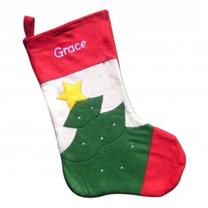 Christmas Tree Stocking