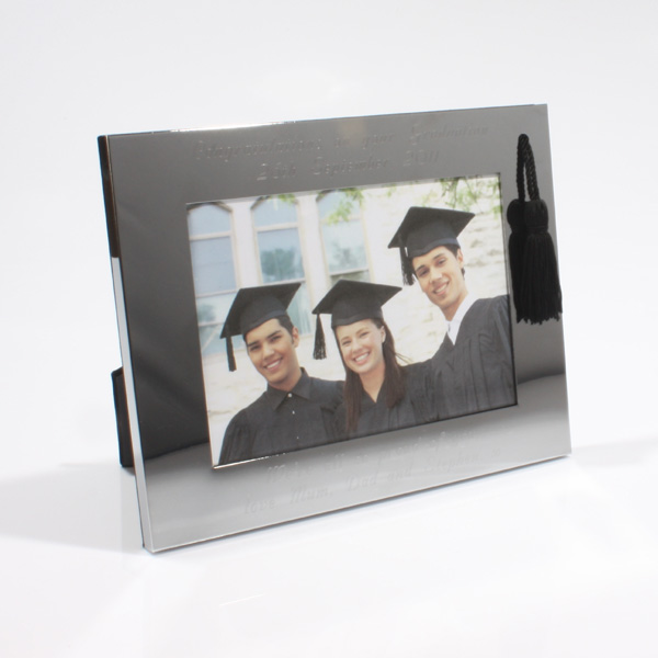 Chrome Graduation Frame