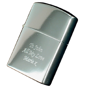 Chrome Petrol Lighter